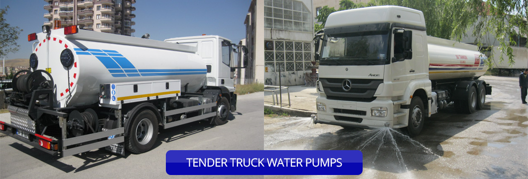 TENDER TRUCK WATER PUMPS